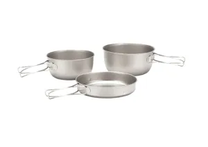 3 Piece Titanium Cookset