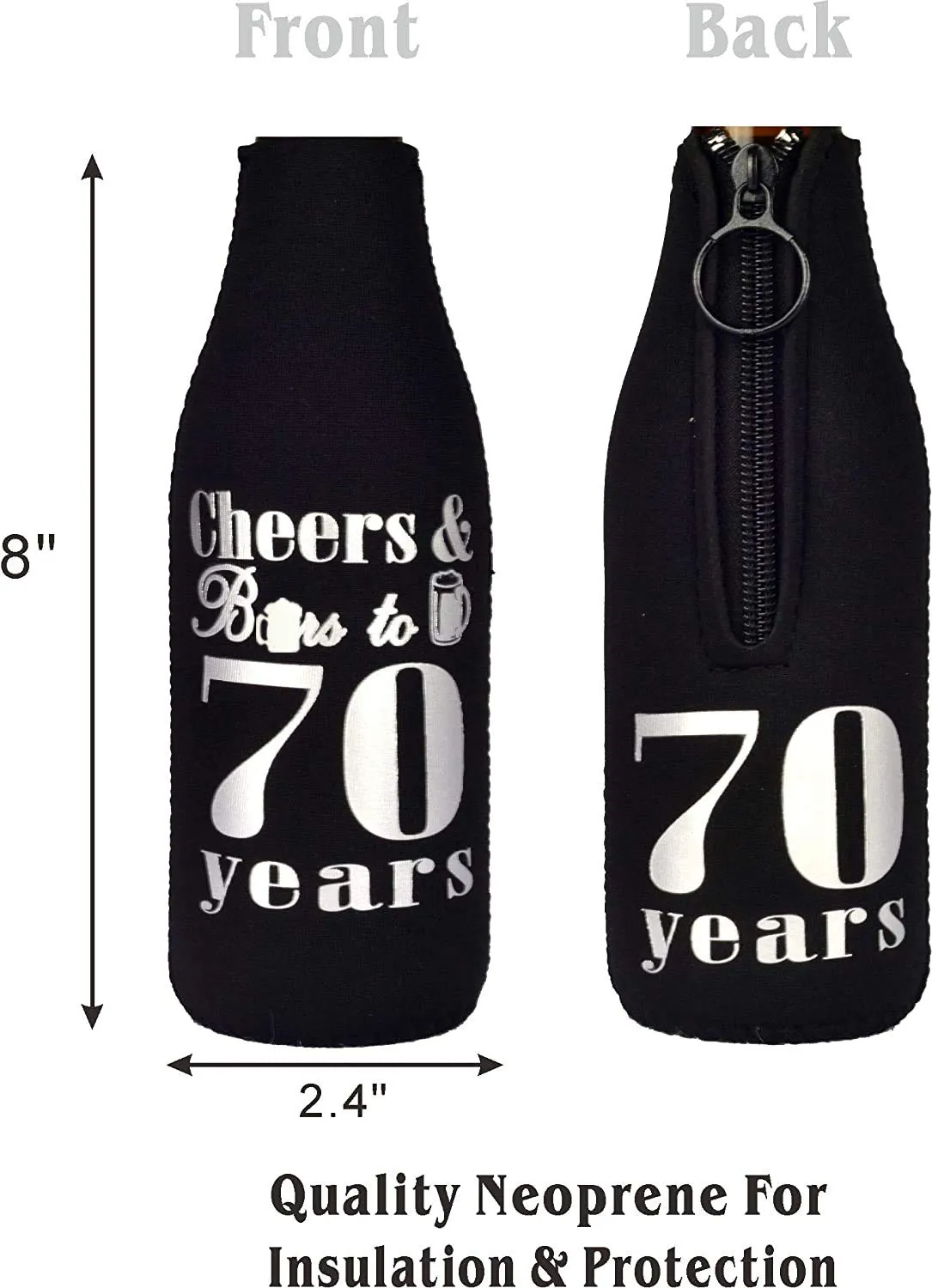 70th Birthday Gifts for Men, 70th Birthday Gifts, 70th Birthday Can Cooler, 70th Birthday