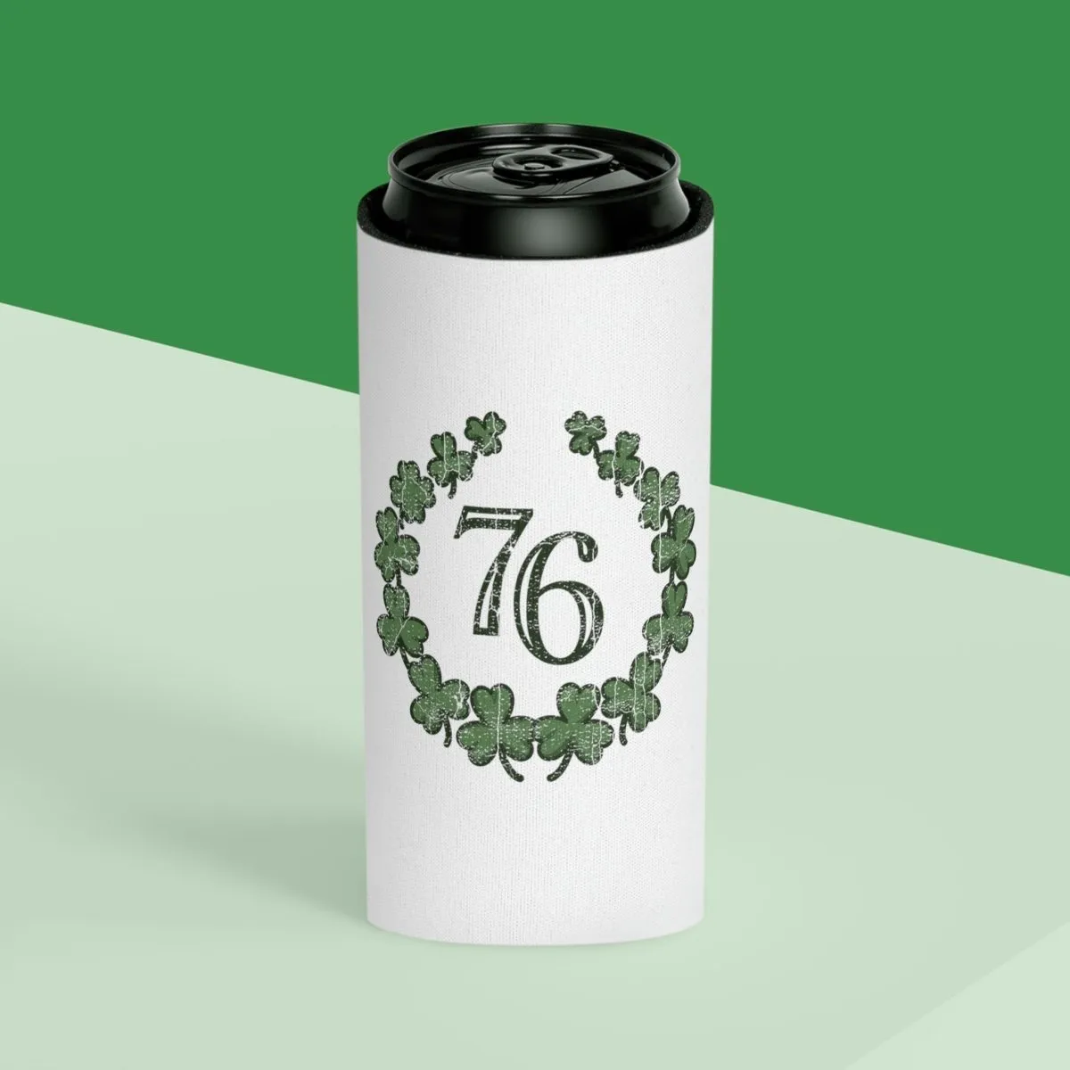 76 Crest Basic St. Paddy's Can Cooler