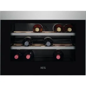 AEG KWK884520M Wine Cooler 18 Bottle Integrated Stainless Steel