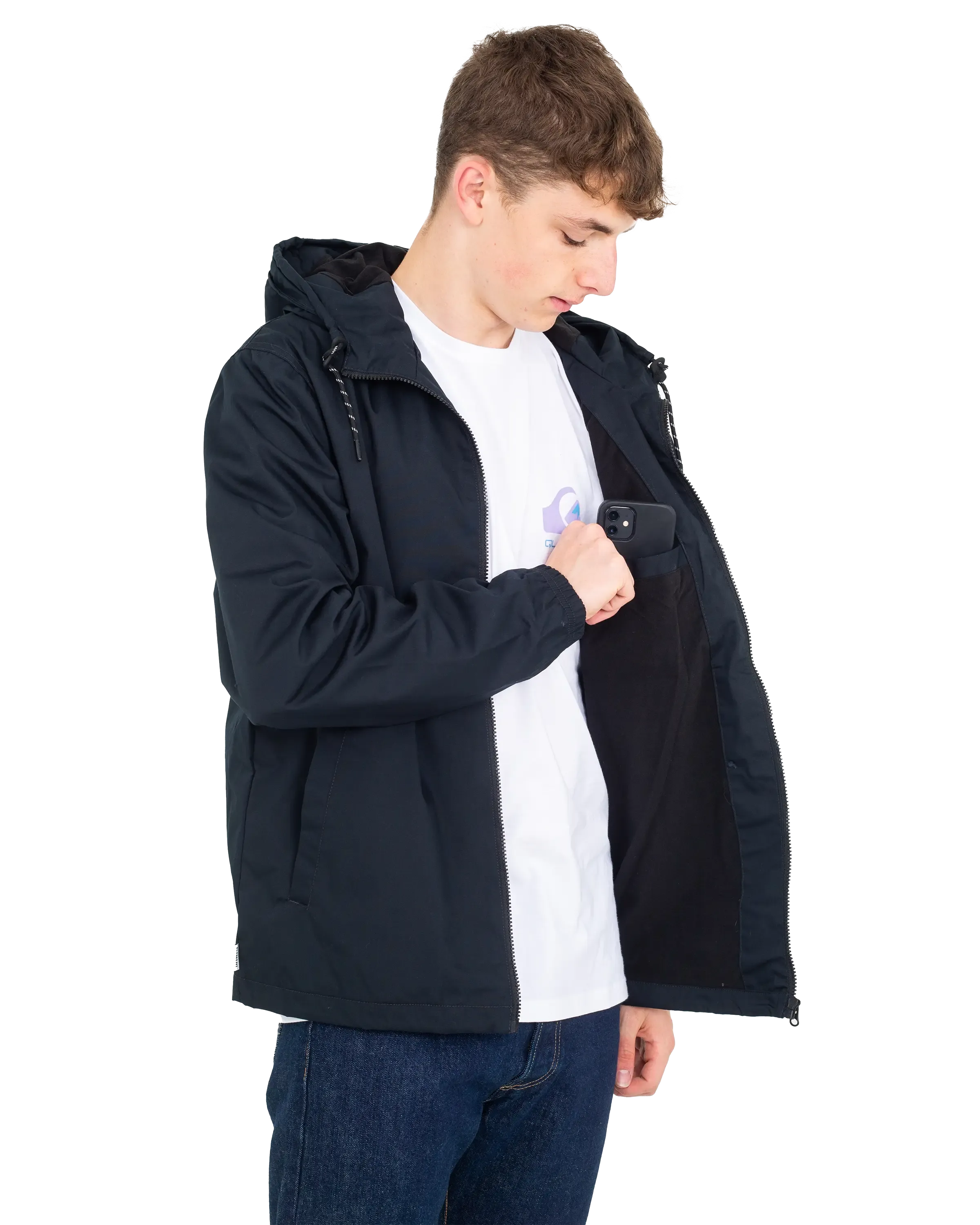 Alder Jacket in Flint Black