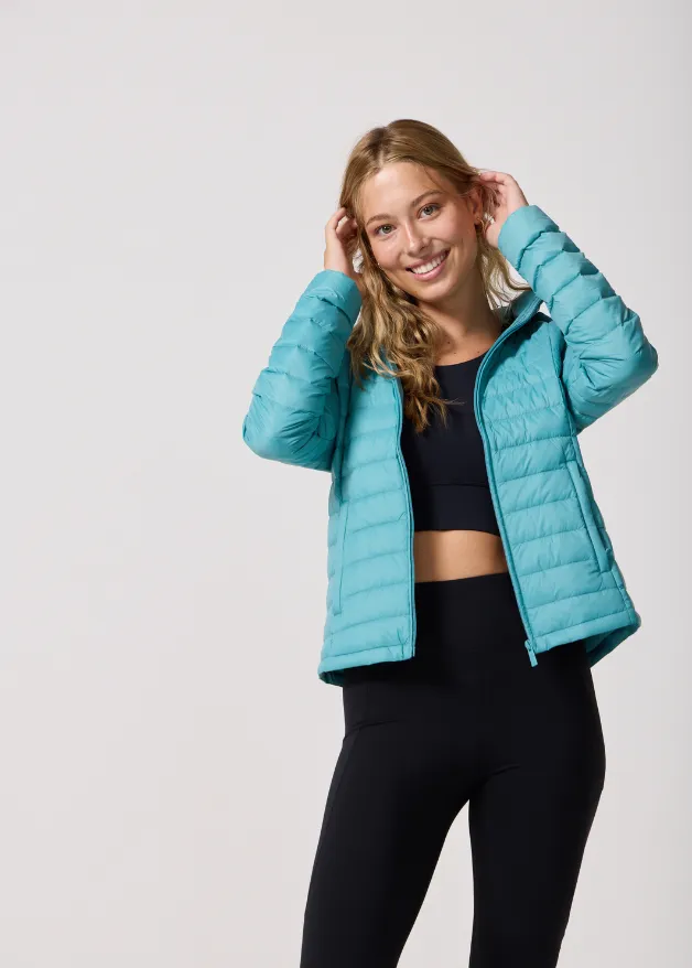 Aqua Duck Down Jacket