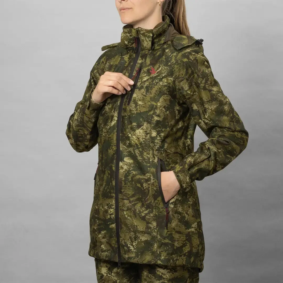 Avail Ladies Camo Jacket - InVis MPC Green by Seeland