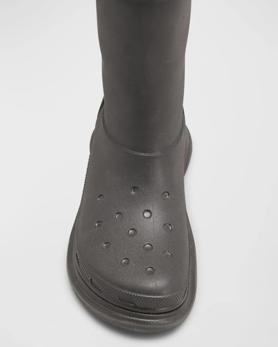 Balenciaga's Croc collaboration rain boots