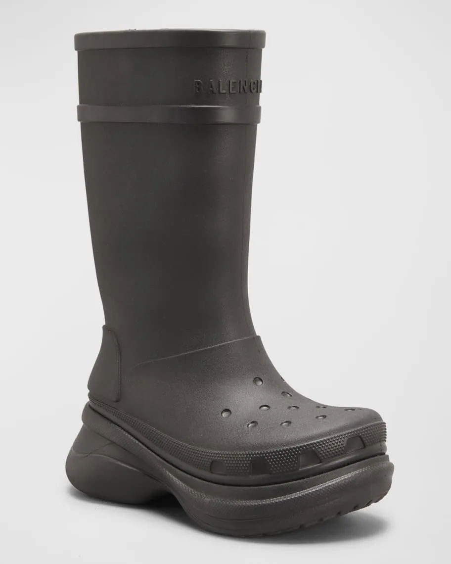 Balenciaga's Croc collaboration rain boots