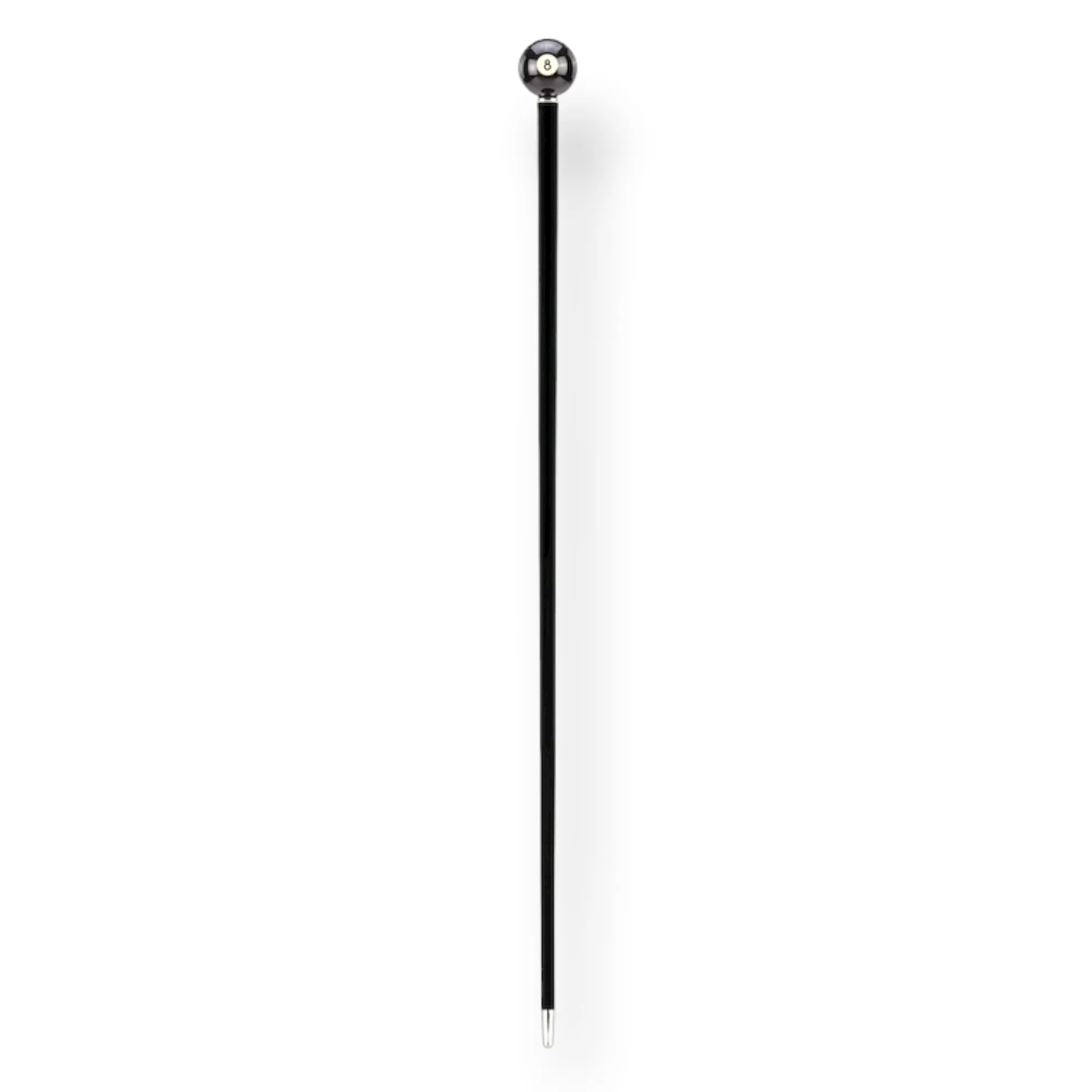 BILLIARD  BALL-8 WALKING STICK