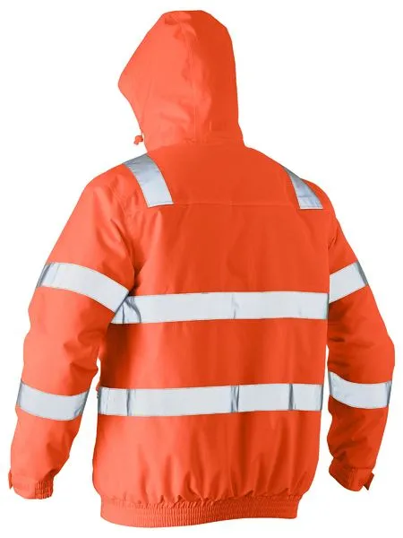 Bisley Taped Hi Vis Wet Weather Bomber Jacket (BJ6770T)