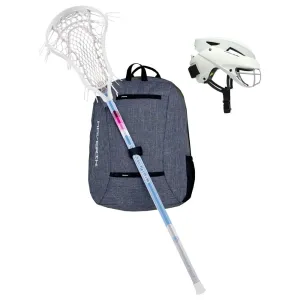 Cascade LX Maverik Lacrosse Starter Set Package - Helmet, Stick, and Backpack