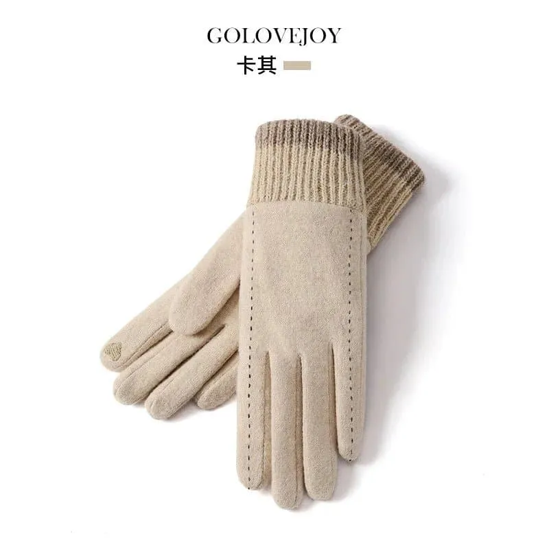 Cashmere Fleece-lined Gloves