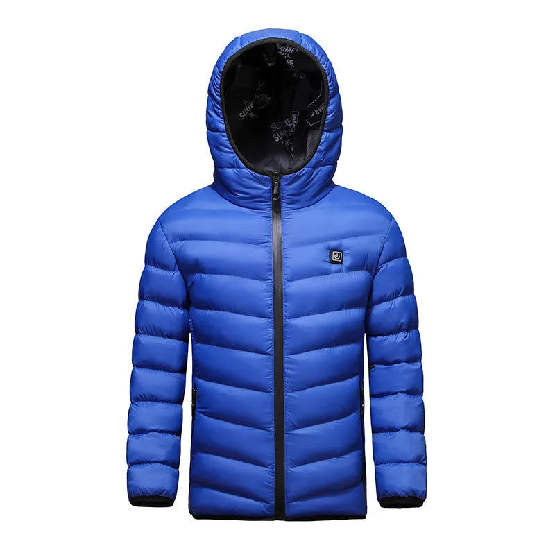 Childrens Hooded Heated Jackets