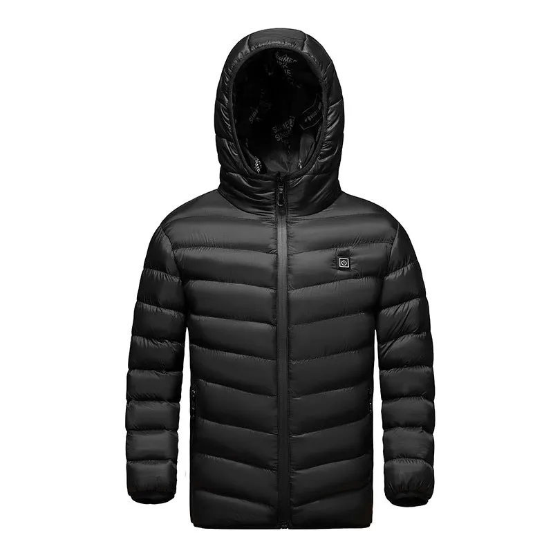 Childrens Hooded Heated Jackets