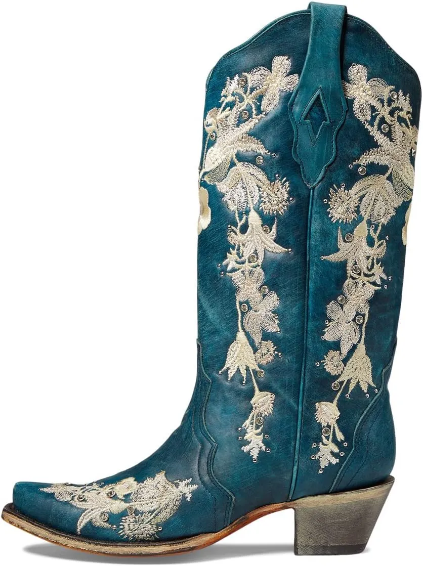 Cowboy boots A4361 Corral Boots, dark blue