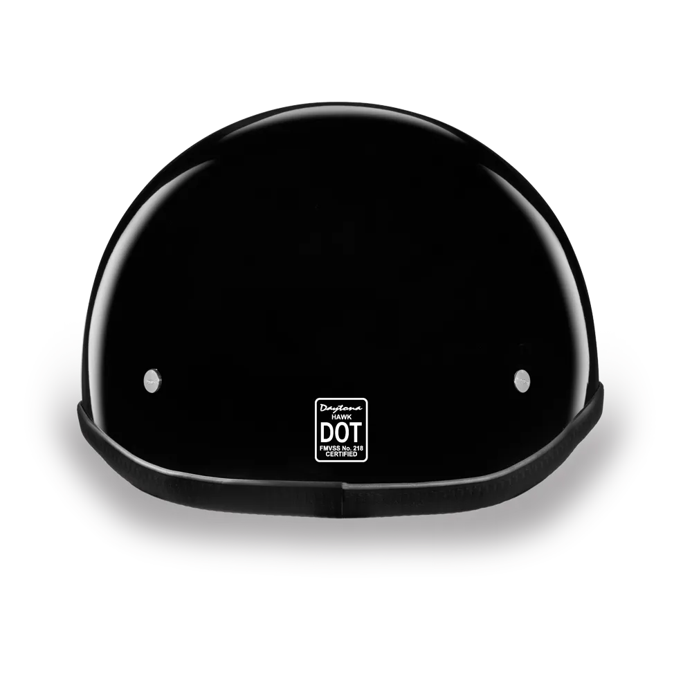 Daytona DOT Hawk Helmet - Hi-Gloss Black