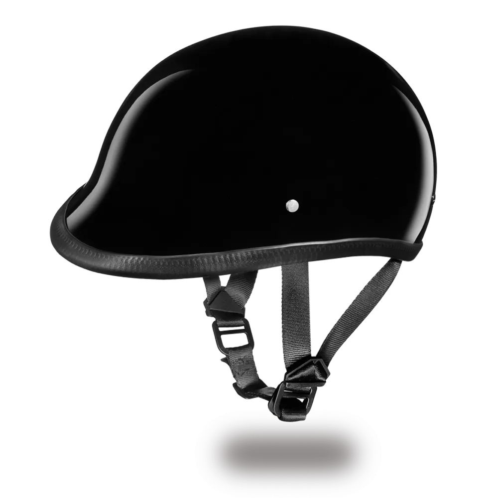 Daytona DOT Hawk Helmet - Hi-Gloss Black