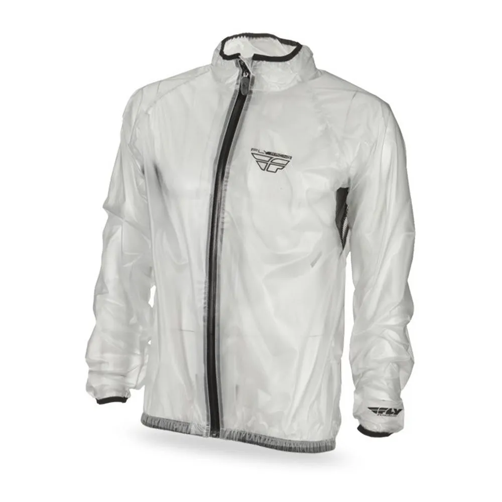 FLY RAIN JACKET CLEAR