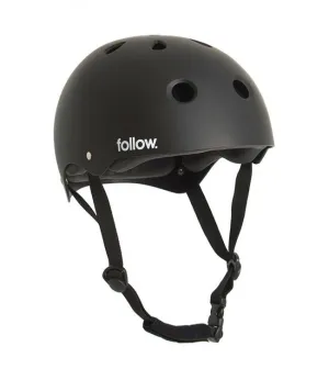 Follow Safety First Wake Helmet - Black