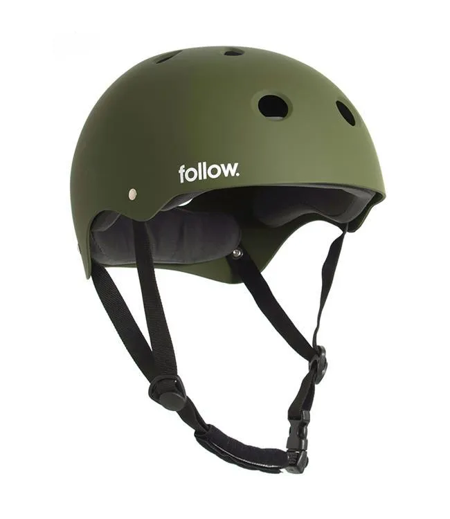 Follow Safety First Wake Helmet - Olive