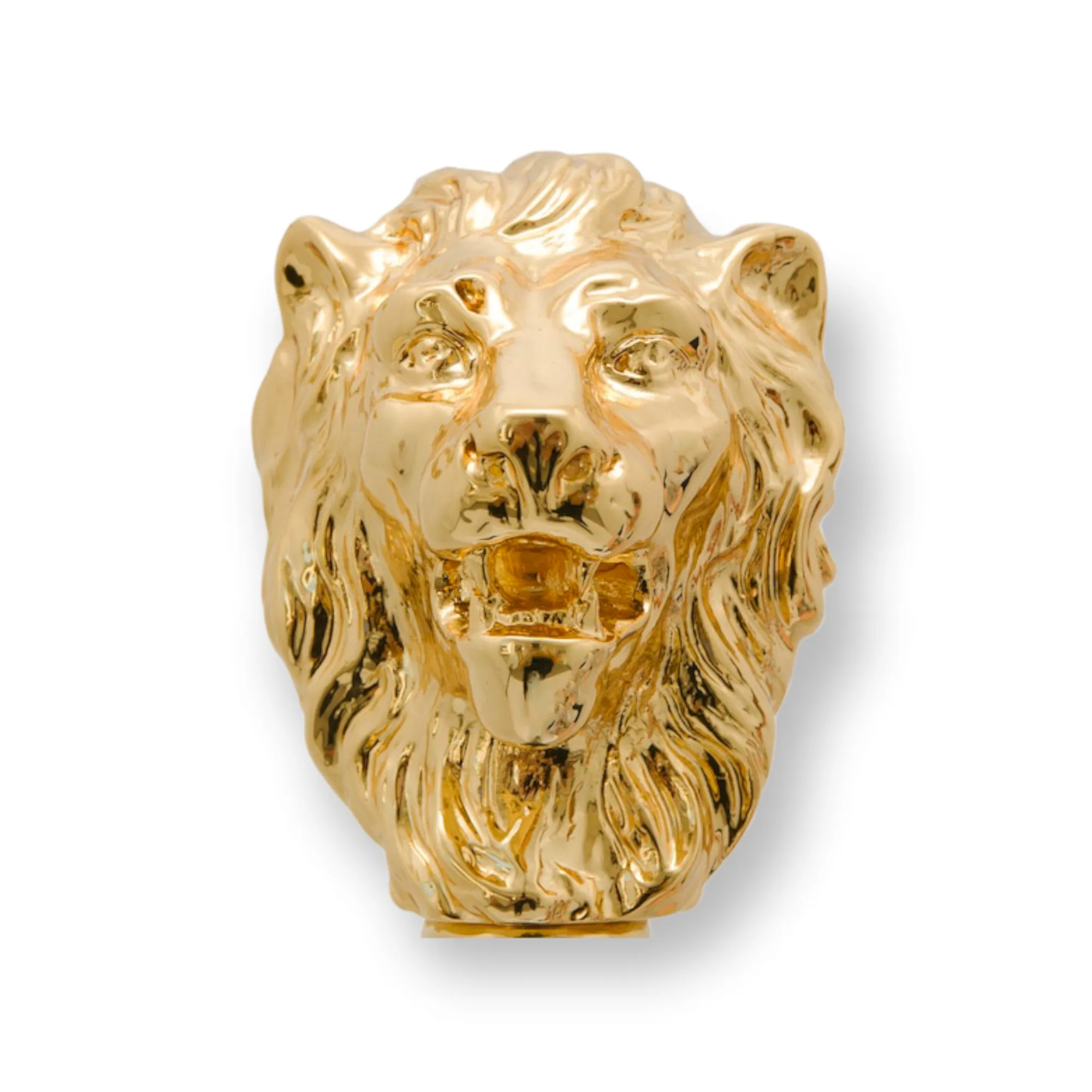 GOLD LION WALKING STICK