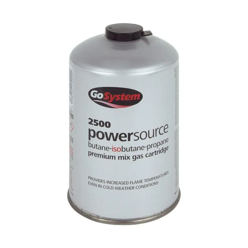 GoSystem Powersource 2500 Gas Cartridge - 445g Butane/Propane Mix