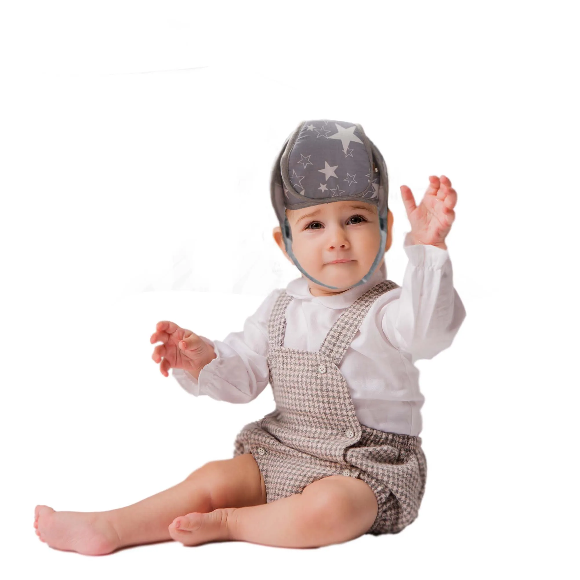 Grey Star - Kradyl Kroft Baby Safety Helmet