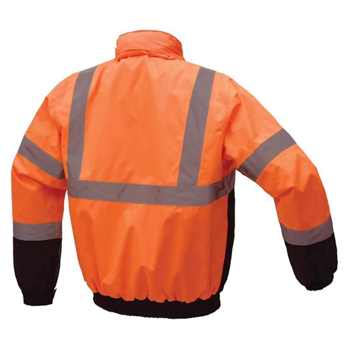 GSS Safety ANSI 3 Waterproof Quilt-Lined Hi-Vis Bomber Jacket