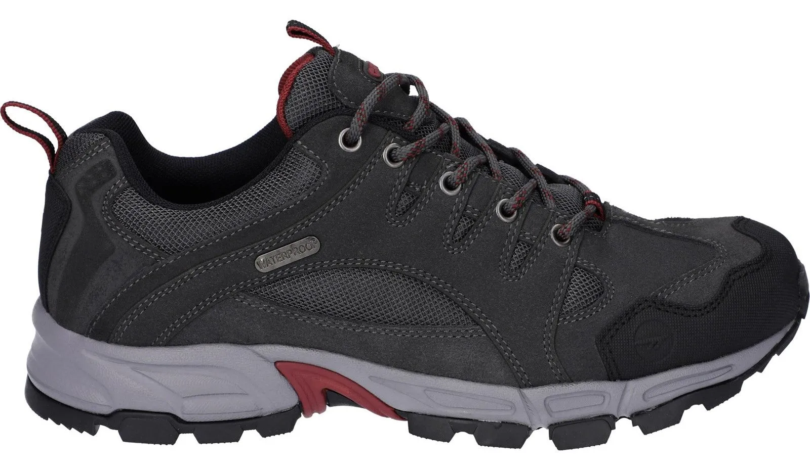 Hi-Tec Auckland Lite Mens Leather Lace Up Trail Shoe