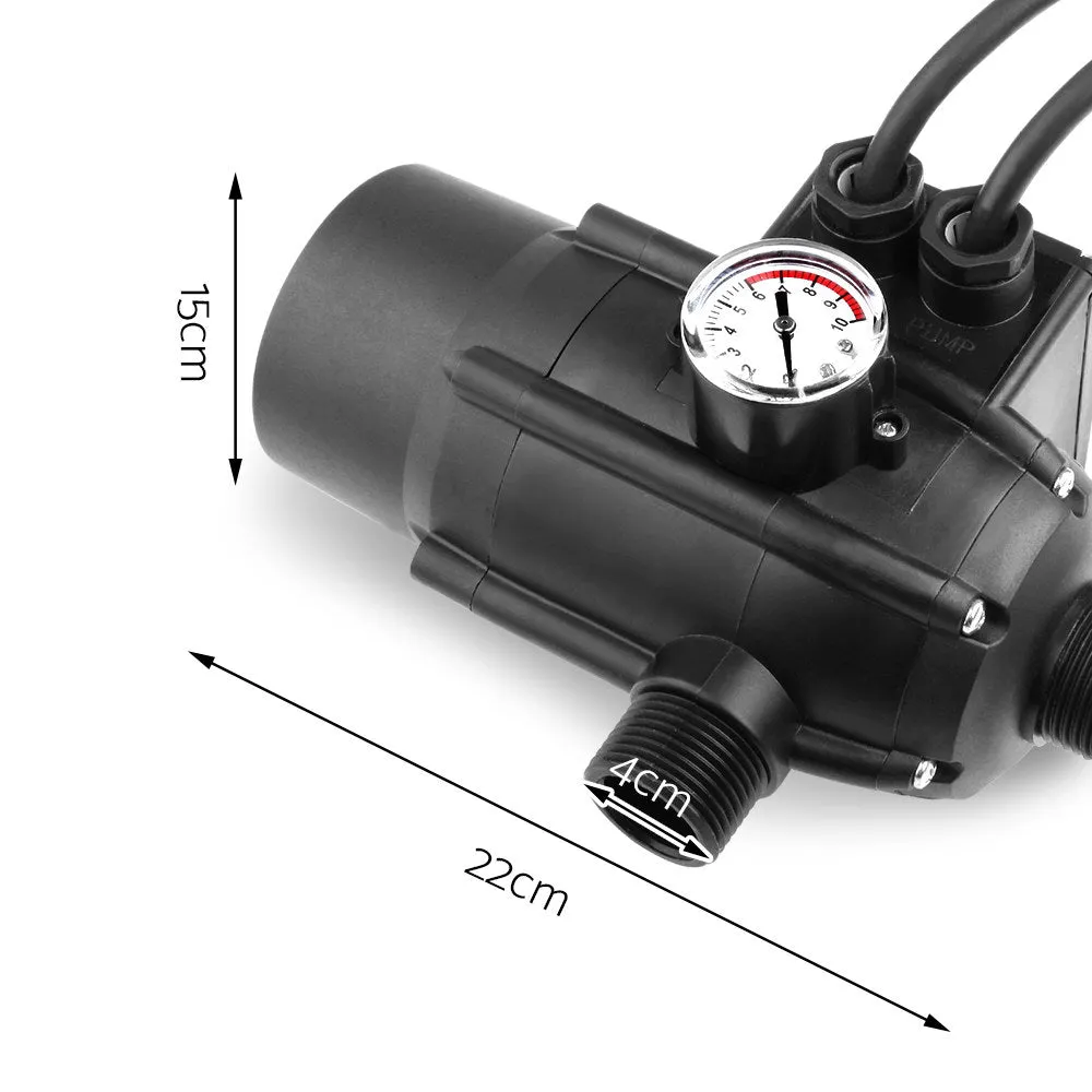 High Pressure Jet Pump 1100W, 4600L/H, Stainless Steel - Giantz