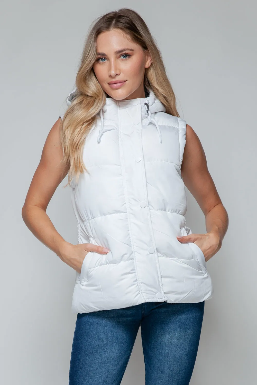 Hooded Zip Vest