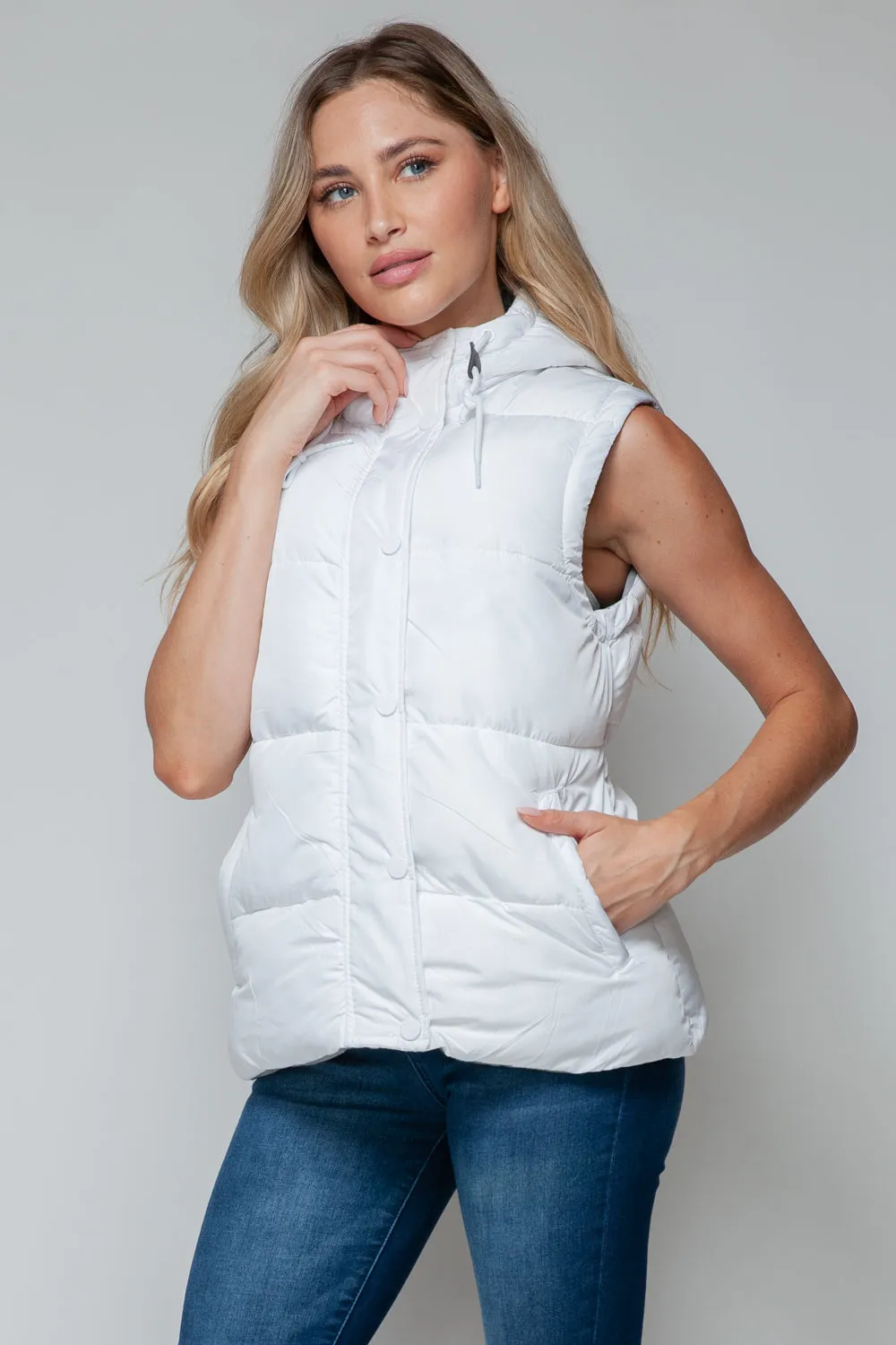 Hooded Zip Vest