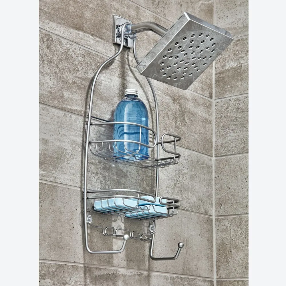 iDesign Neo Shower Caddy in Silver