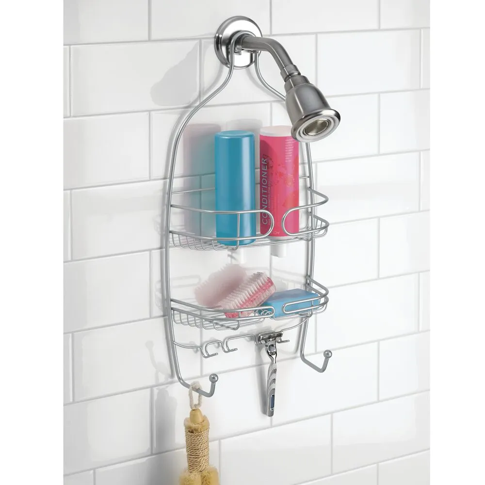 iDesign Neo Shower Caddy in Silver