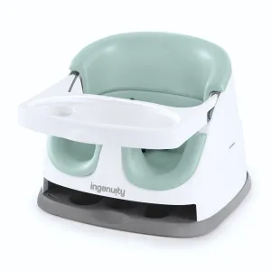 Ingenuity Baby Base 2-in-1 Booster Feeding and Floor Seat, Mist