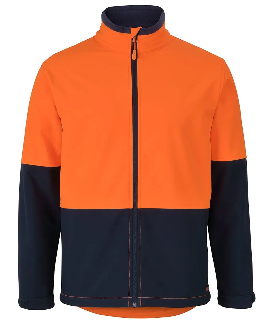 JBs Wear Hi Vis Water Resist Softshell Jacket (6HRJ)