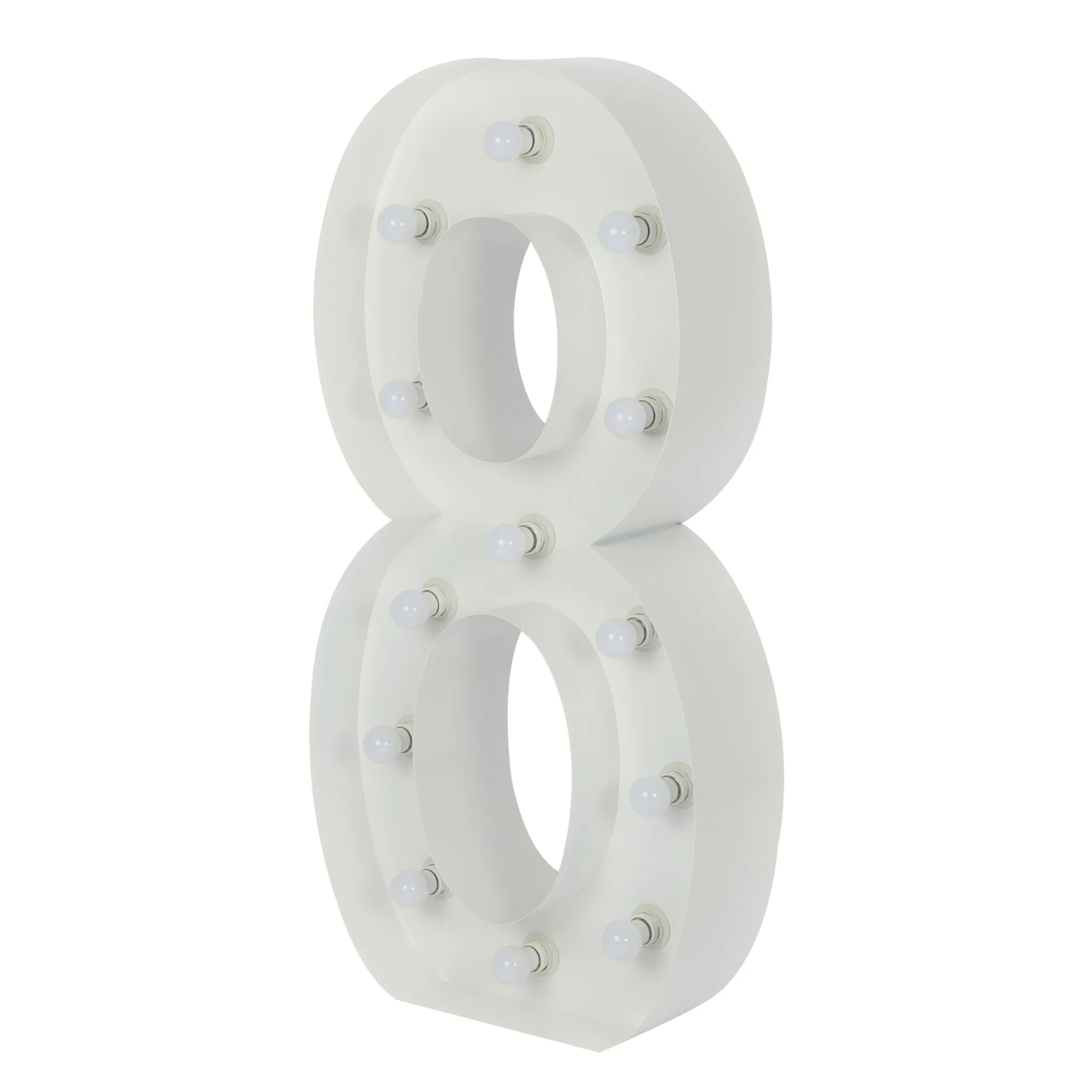 Large 4ft Tall LED Marquee Number - 8