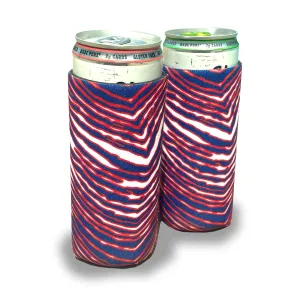 Mafia Stripes Slim Can Koozie pair