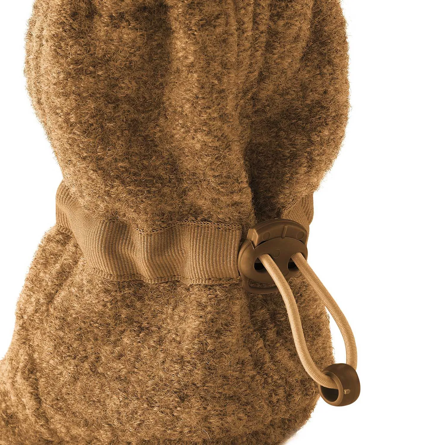 Mamalila Baby Organic Wool Booties - Camel