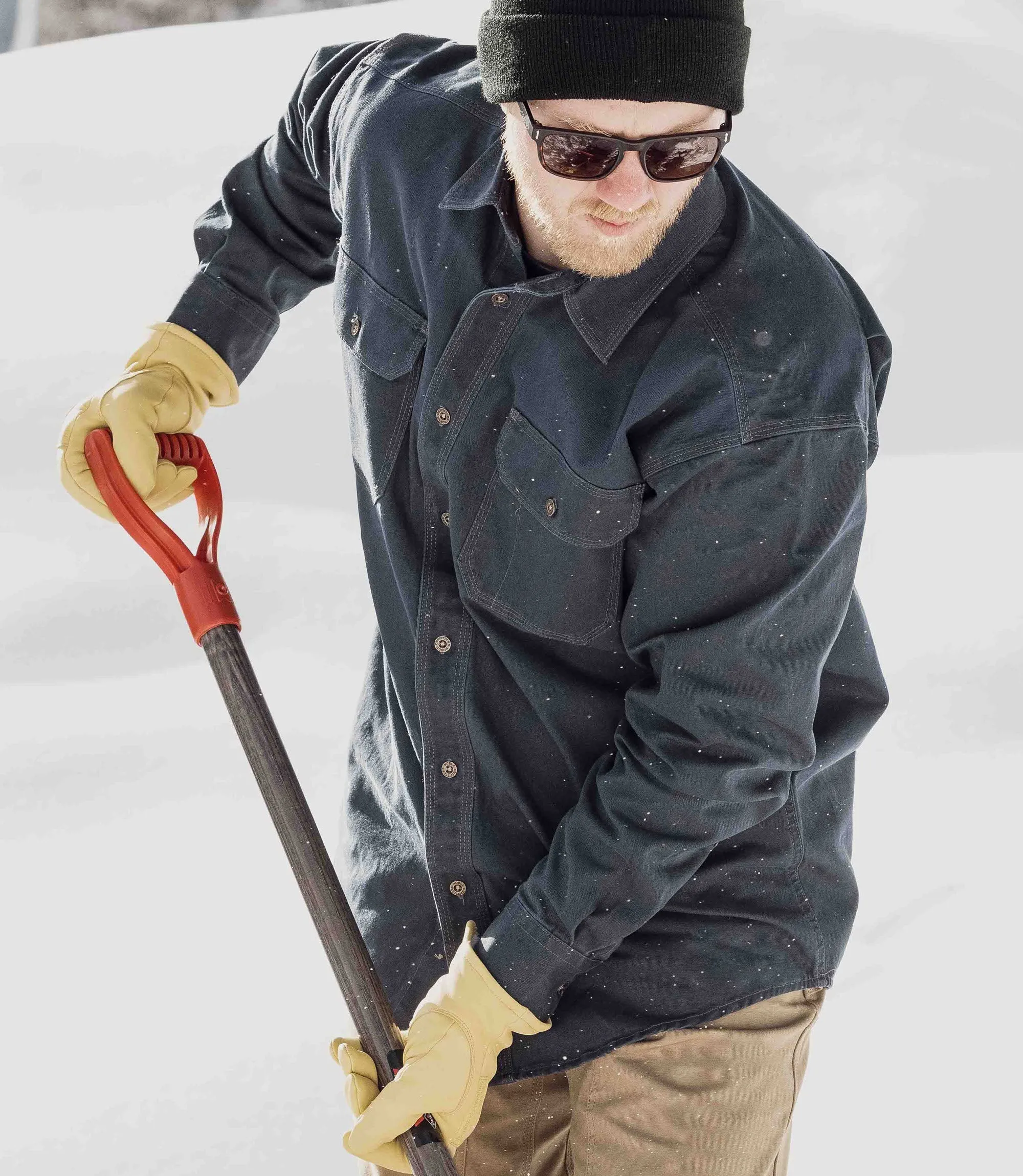 Men's Premium Sheepskin Lined Work Glove