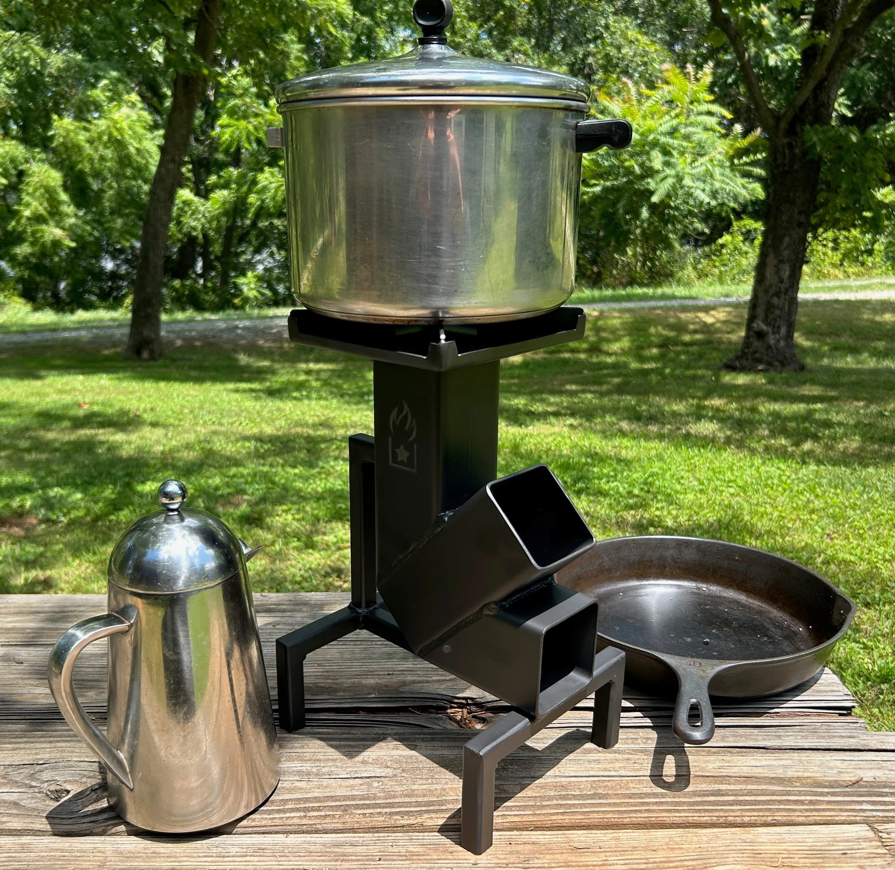 Minuteman Stinger Rocket Stove