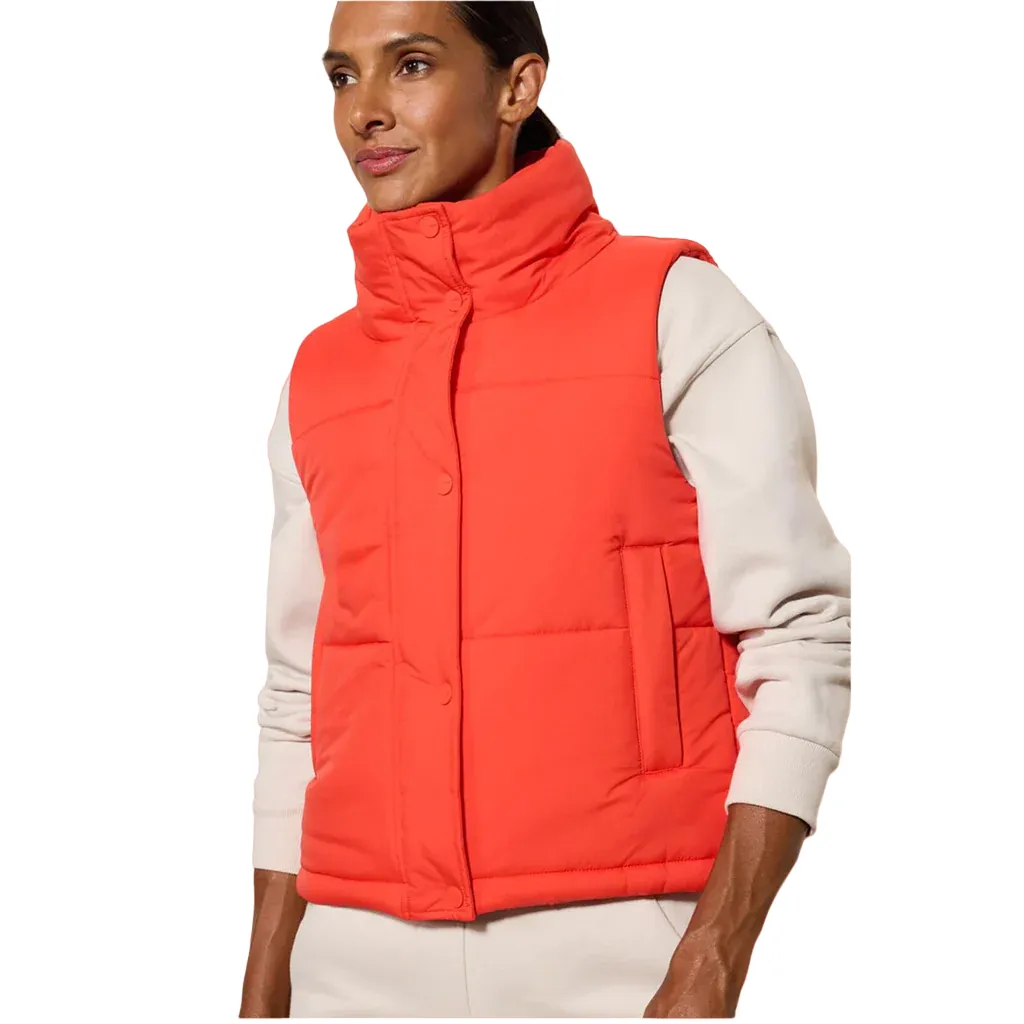 MPG Sport Women's Fascinate Insulated Crop Vest