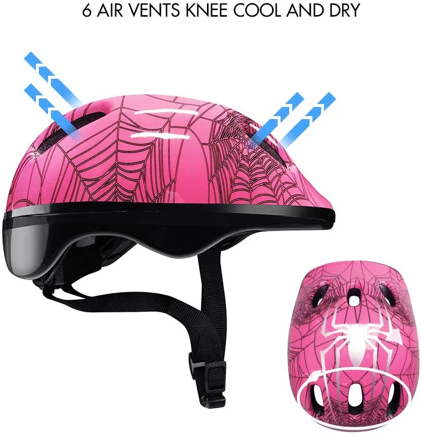 Multi-Sport Helmet for Kids, Suitable 1-6 Years Old.