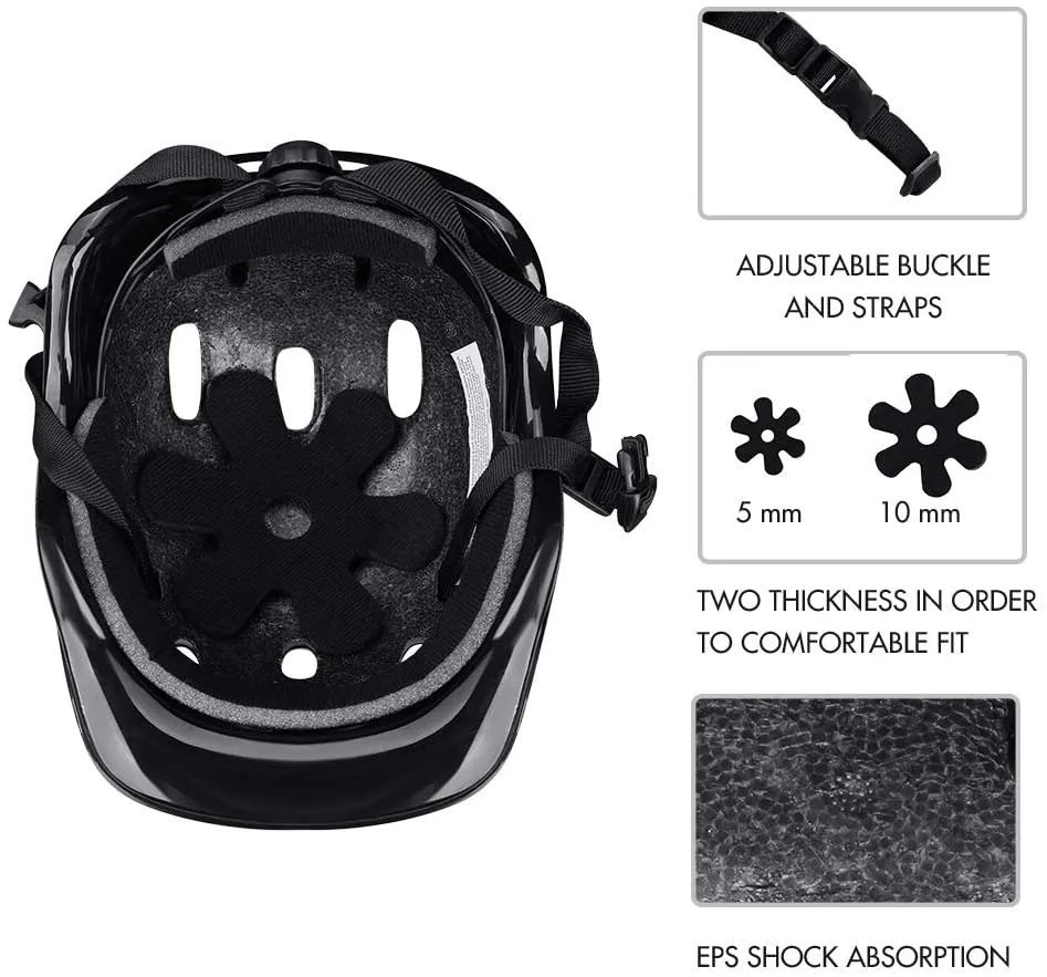 Multi-Sport Helmet for Kids, Suitable 1-6 Years Old.