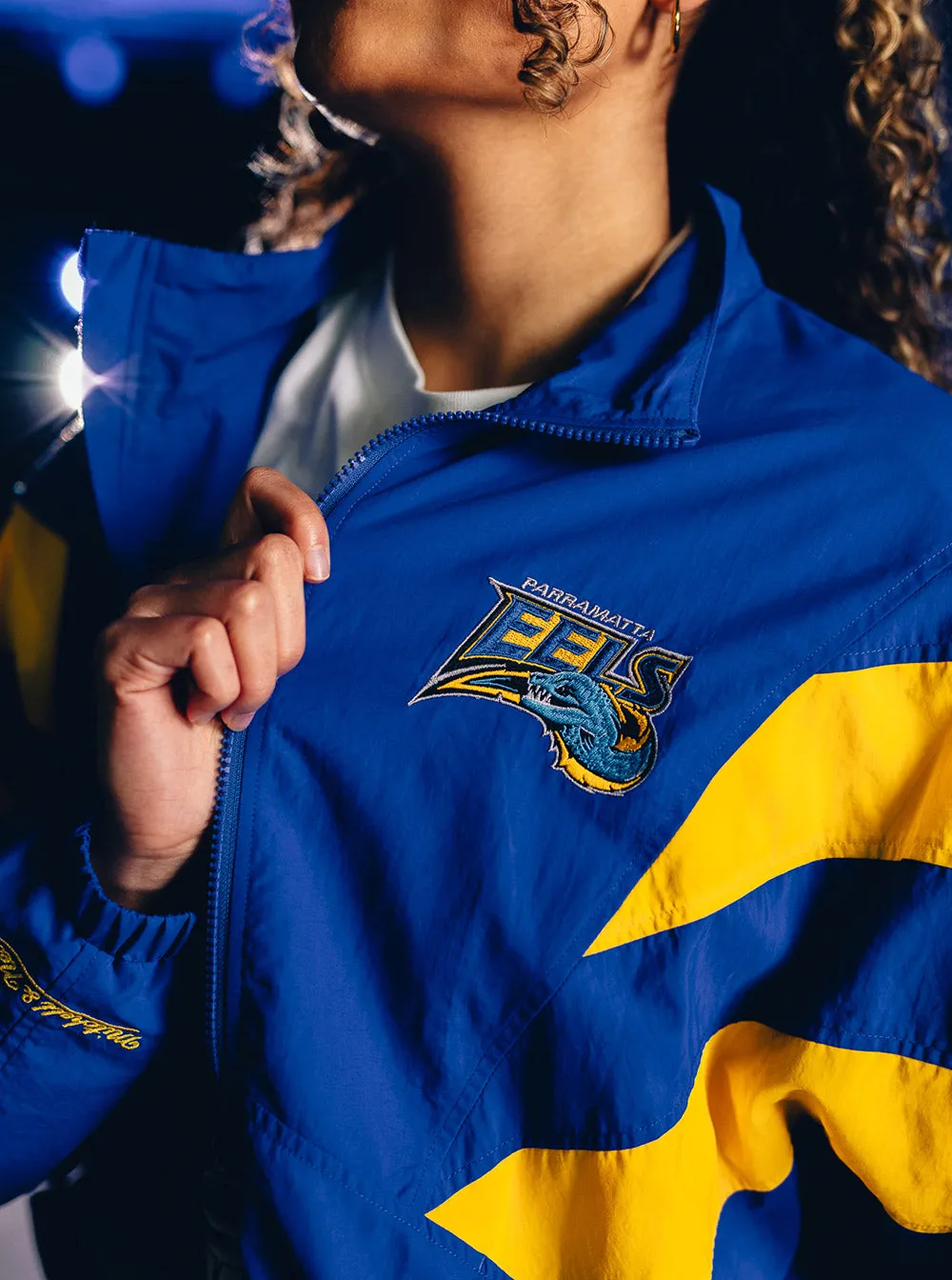 Parramatta Eels x Mitchell & Ness Spray Jacket