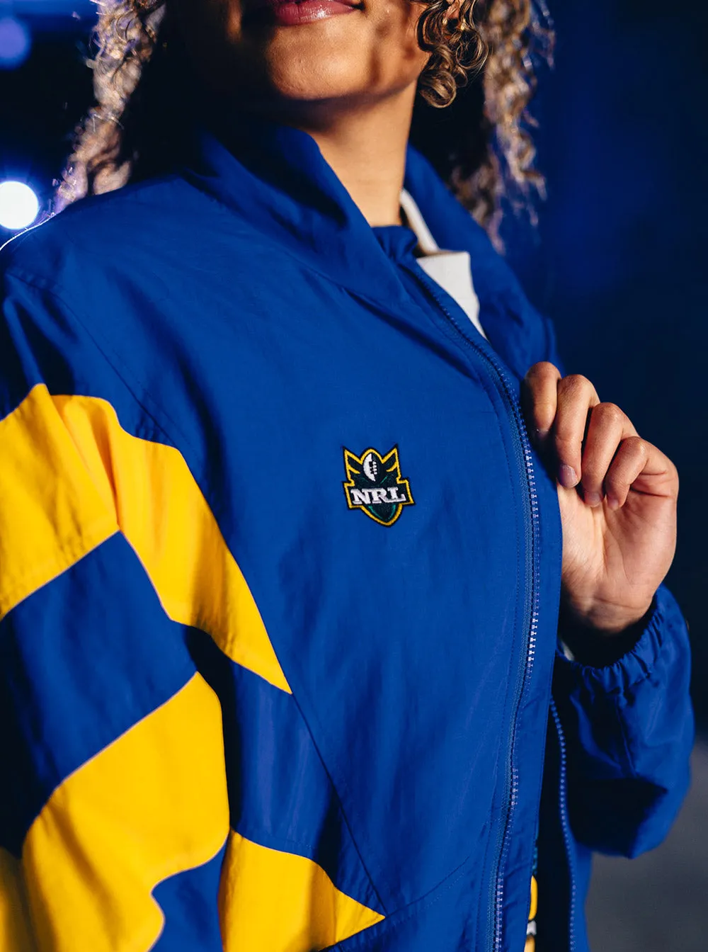 Parramatta Eels x Mitchell & Ness Spray Jacket