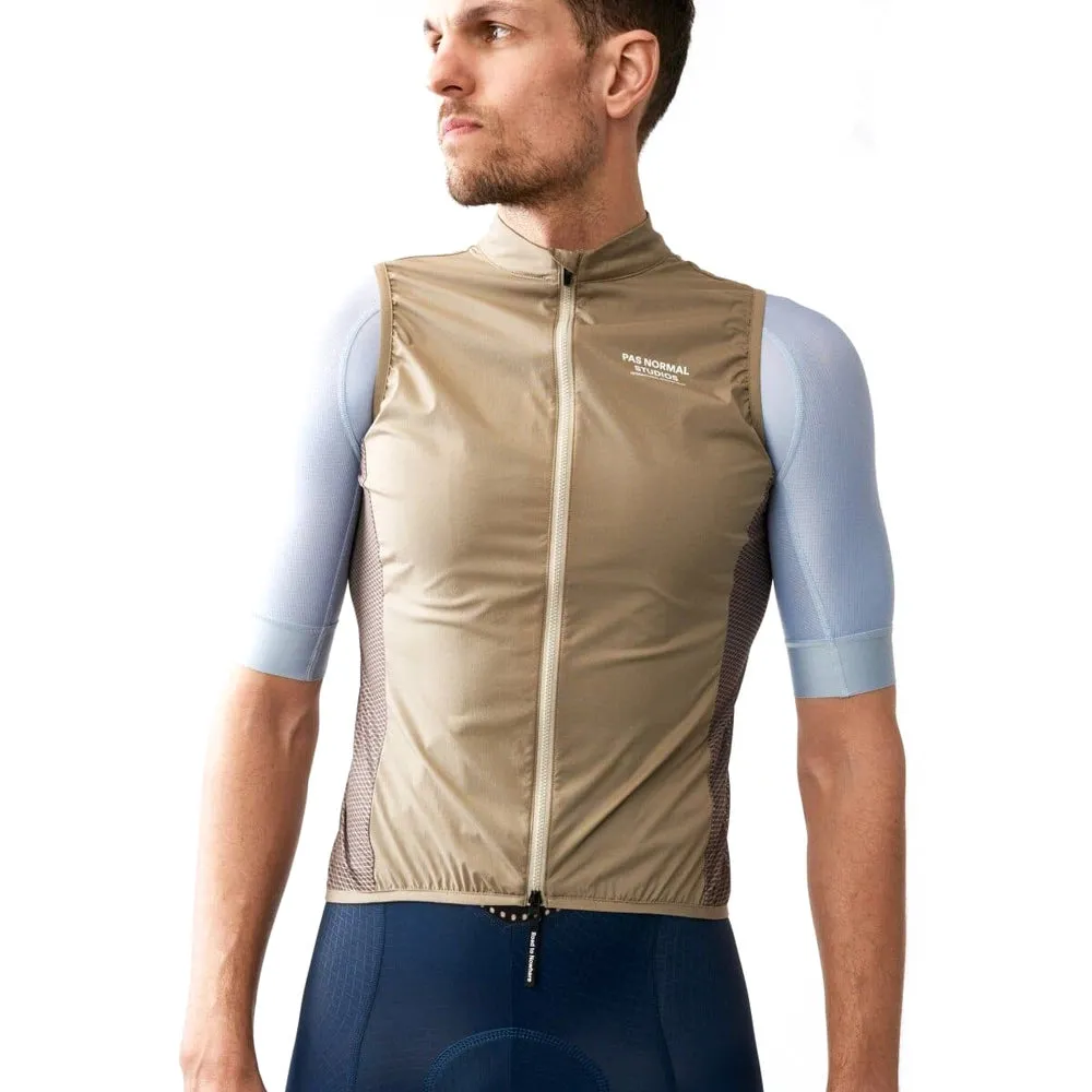 PAS NORMAL STUDIOS Mechanism Stow Away Gilet - Beige