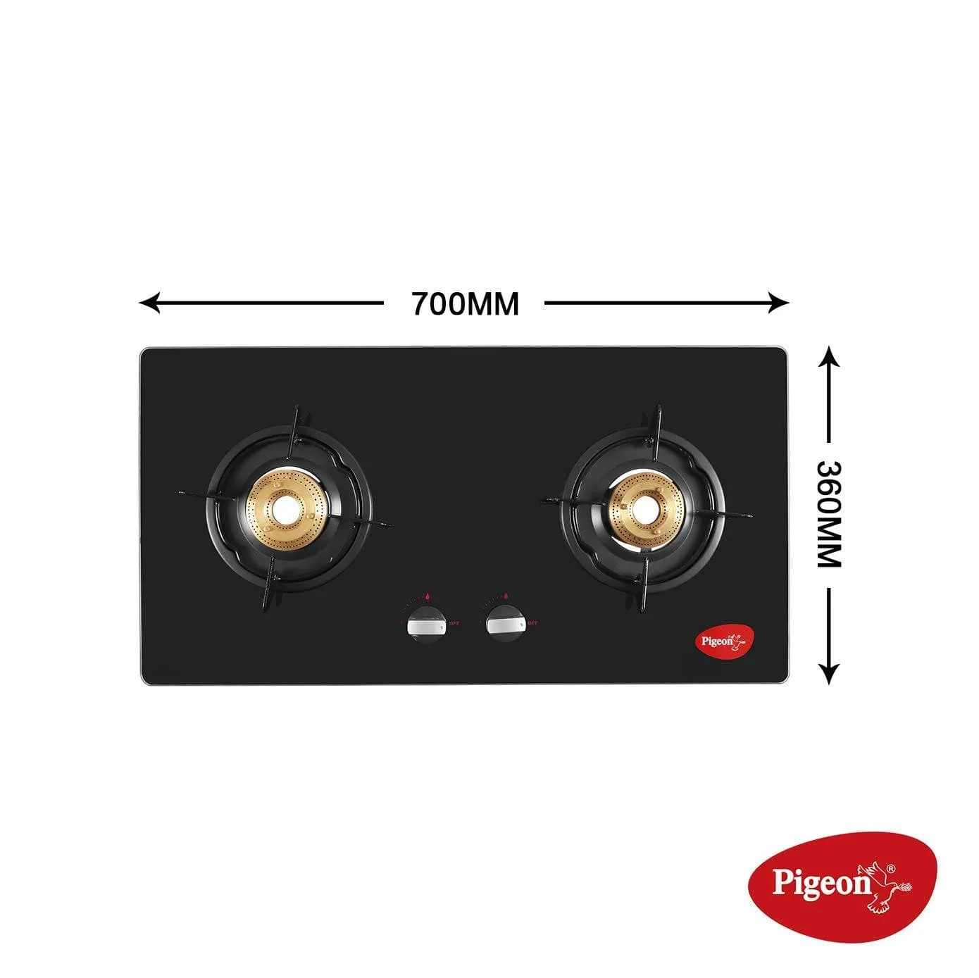 Pigeon by Stovekraft Infinity 2 Burner LPG Gas Stove