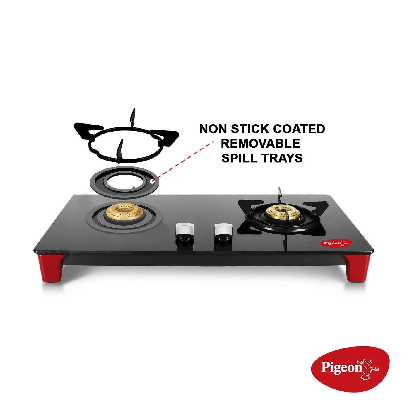 Pigeon by Stovekraft Infinity 2 Burner LPG Gas Stove