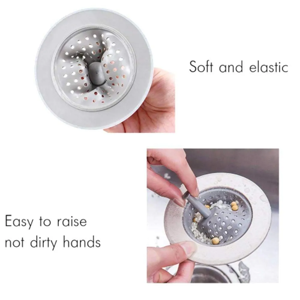 Portable Silicone Sink Strainer