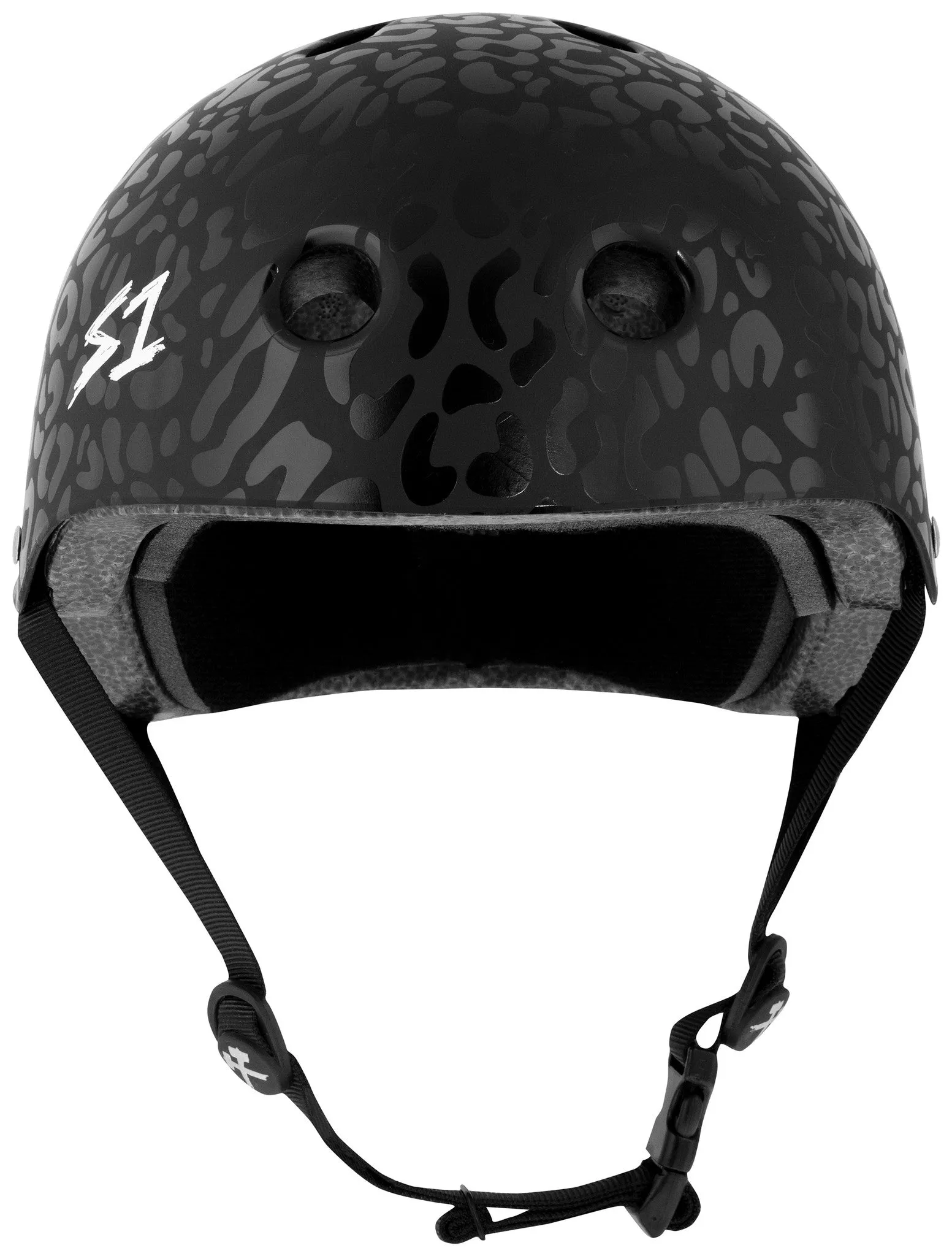 S1 Lifer Helmet - Black Leopard Matte - Hosoi Collab