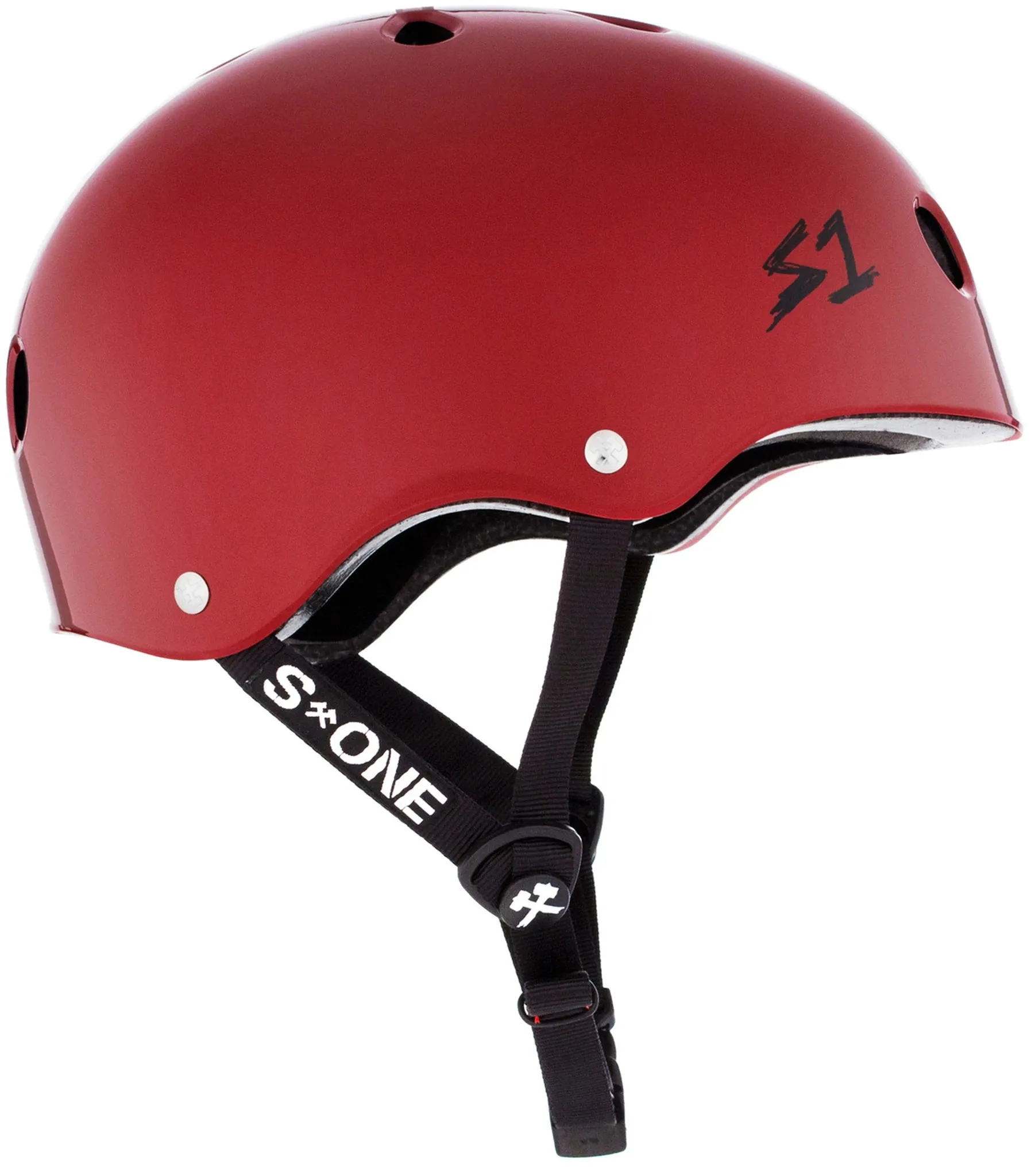 S1 Lifer Helmet - Blood Red Matte