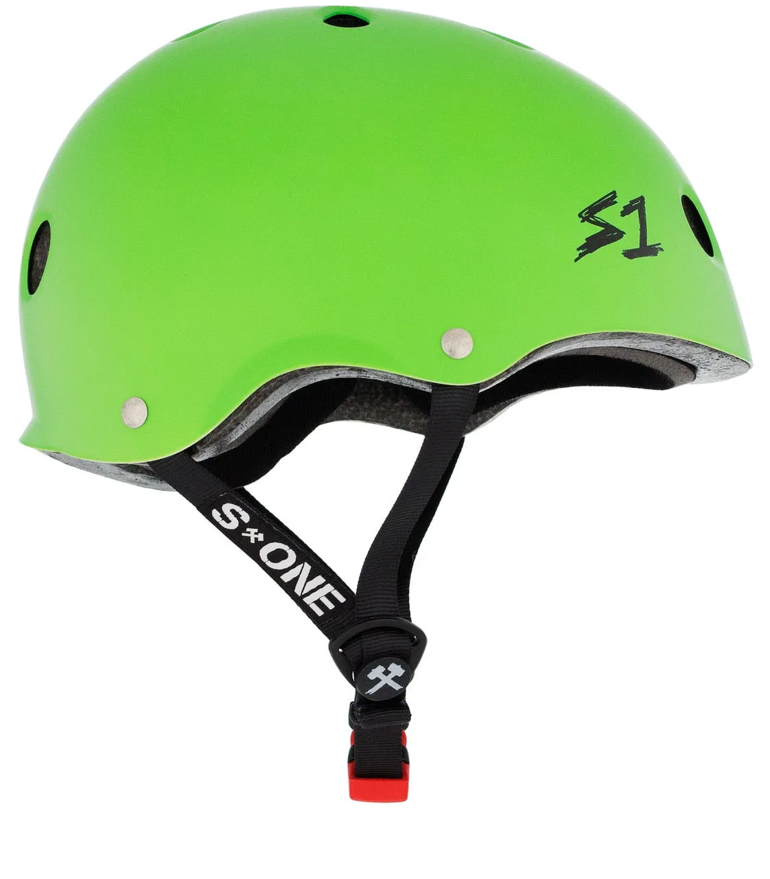 S1 Mini Lifer Helmet - Bright Green Matte